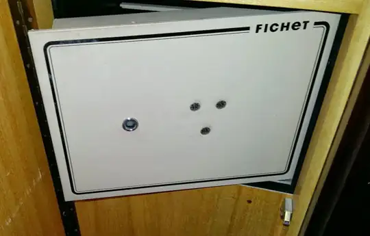 caja fuerte marca Fichet