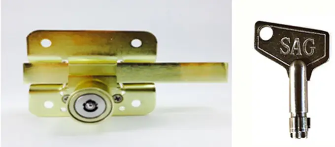 cerrojo y llave sag de seguridad