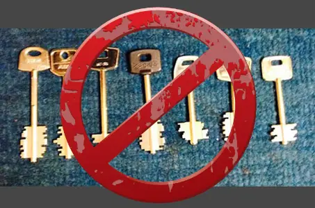 colección de llaves tipo gorja